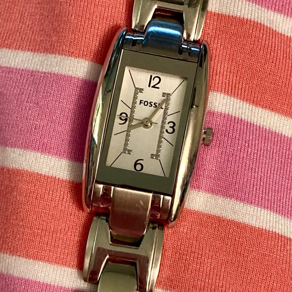 Fossil Stainless Steel watch like new